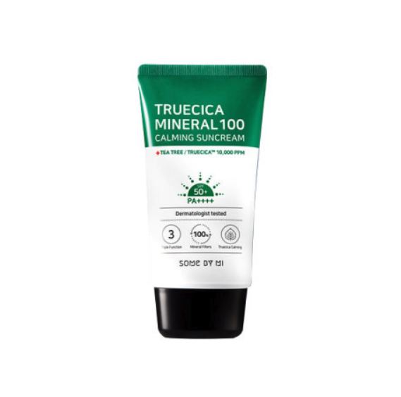 Some By Mi Truecica Mineral 100 Calming Suncream 50ml Some By Mi Truecica Mineral 100 Calming Suncream 50ml