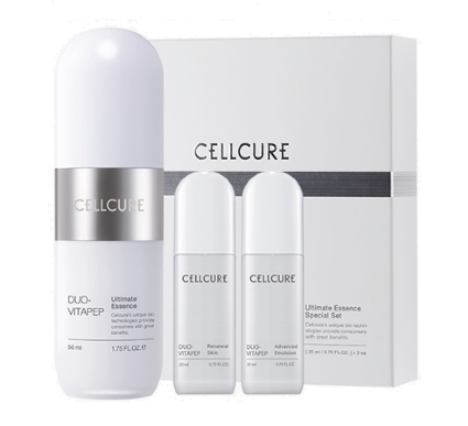 Cellcure Bộ tinh chất dưỡng trắng da chống nhăn Duo-Vitapep Ultimate 50ml Cellcure Bộ tinh chất dưỡng trắng da chống nhăn Duo-Vitapep Ultimate 50ml