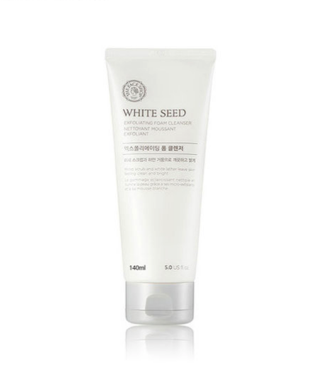 The Face Shop White Seed Exfoliating Foam Cleanser 150ml The Face Shop White Seed Exfoliating Foam Cleanser 150ml