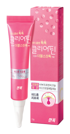 Handok Thuốc trị mụn cấp tốc Clearteen Ibu Double Spot Tok Cream 13g Handok Thuốc trị mụn cấp tốc Clearteen Ibu Double Spot Tok Cream 13g