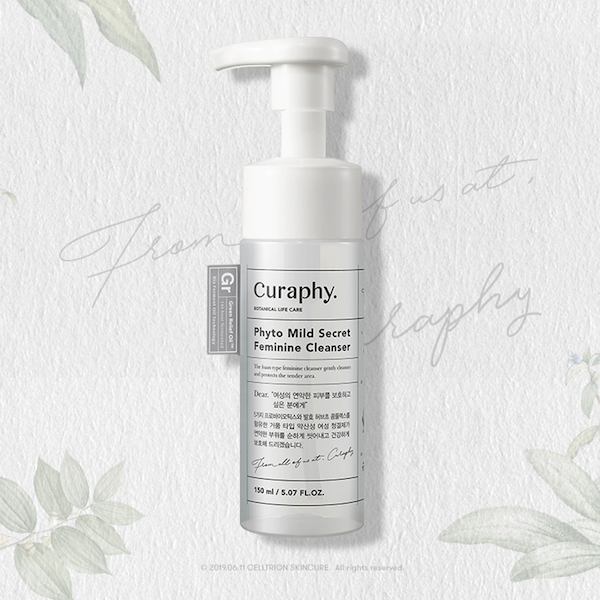Curaphy Dung dịch vệ sinh Phyto Mild Secret Feminine Cleanser 150ml Curaphy Dung dịch vệ sinh Phyto Mild Secret Feminine Cleanser 150ml