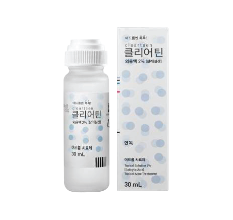 Handok Trị mụn trứng cá Clearteen Topical Solution 2% 30ml Handok Trị mụn trứng cá Clearteen Topical Solution 2% 30ml