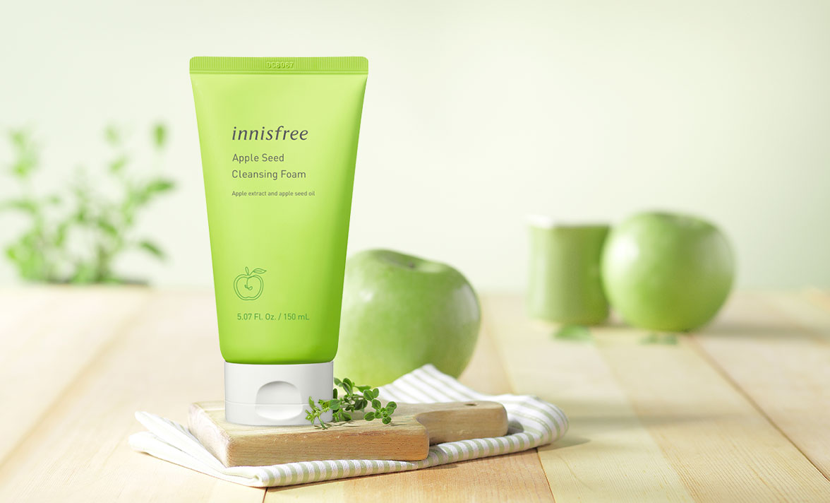 Innisfree Sữa rửa mặt Apple Seed Cleansing Foam 2019 150ml Innisfree Sữa rửa mặt Apple Seed Cleansing Foam 2019 150ml