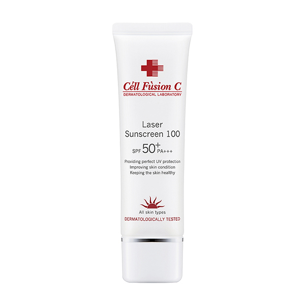 Cell Fusion C Kem chống nắng màu đỏ Laser Sunscreen 100 SPF 50+ PA+++ 50ml Cell Fusion C Kem chống nắng màu đỏ Laser Sunscreen 100 SPF 50+ PA+++ 50ml