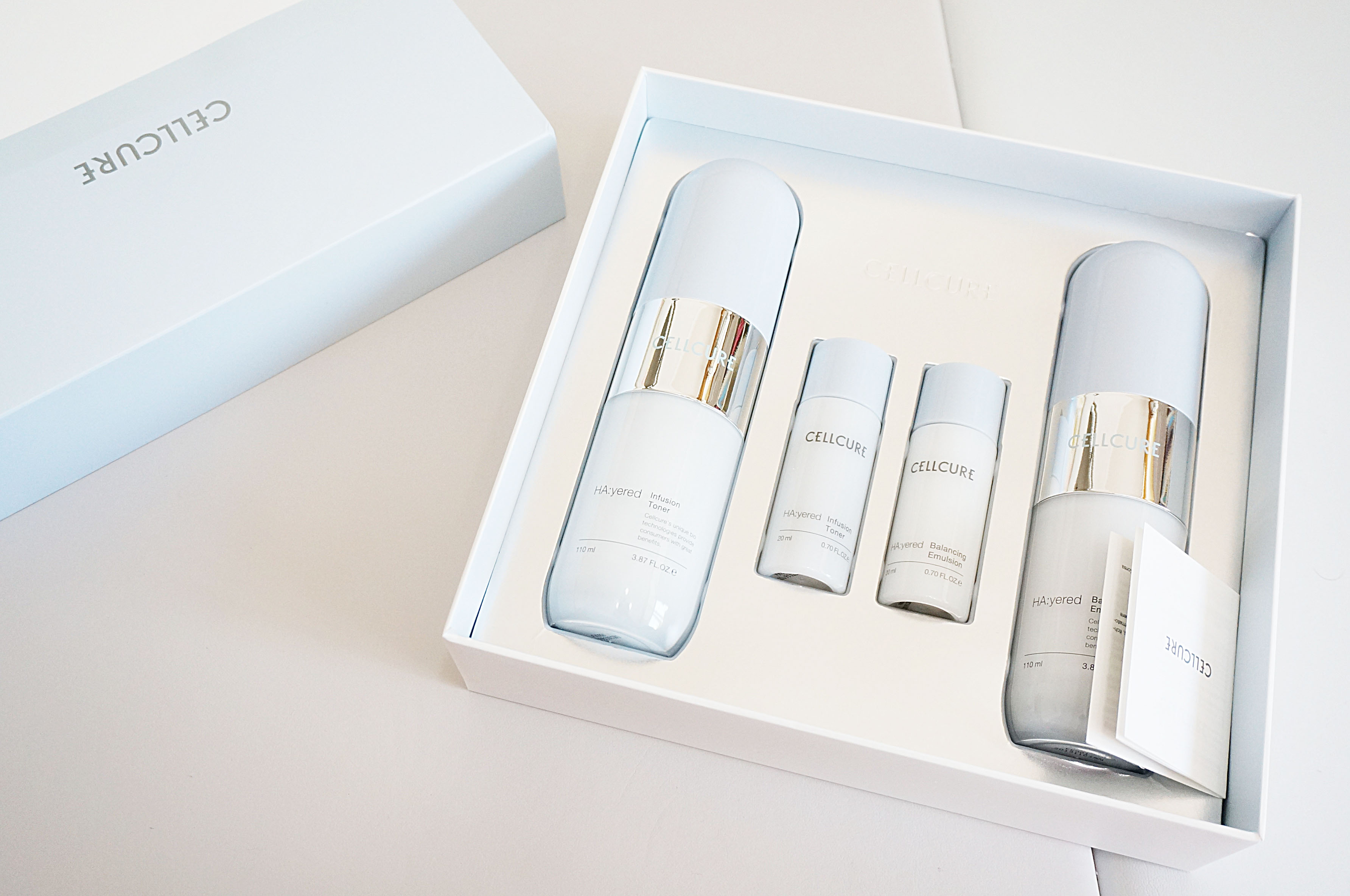 Cellcure Nước hoa hồng & sữa dưỡng ẩm HA:yered Cellcure Nước hoa hồng & sữa dưỡng ẩm HA:yered