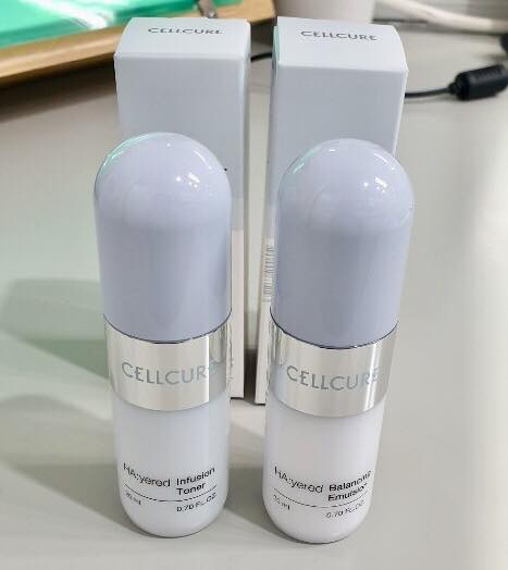 Cellcure Nước hoa hồng & sữa dưỡng ẩm HA:yered 20ml + 20ml Cellcure Nước hoa hồng & sữa dưỡng ẩm HA:yered 20ml + 20ml