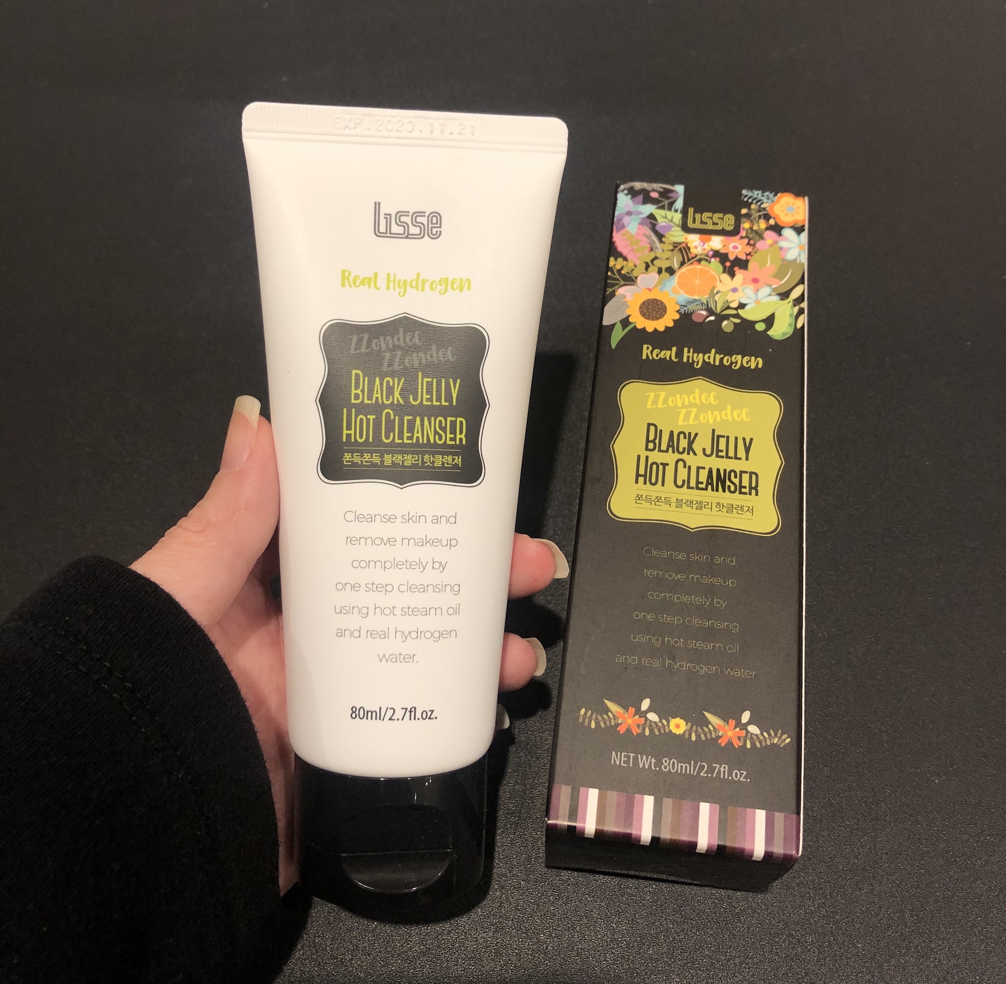 Lisse Sữa rửa mặt Thạch Đen 80ml Lisse Sữa rửa mặt Thạch Đen 80ml