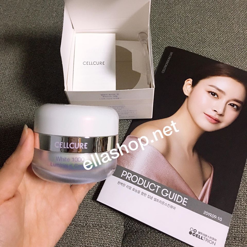 Cellcure Kem dưỡng trắng trị thâm nám White 1000 Luminous 50ml Cellcure Kem dưỡng trắng trị thâm nám White 1000 Luminous 50ml