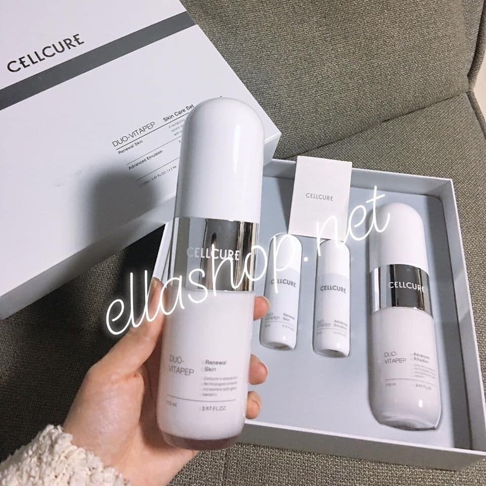 Cellcure Nước hoa hồng & sữa dưỡng trắng da chống lão hóa Cellcure Nước hoa hồng & sữa dưỡng trắng da chống lão hóa