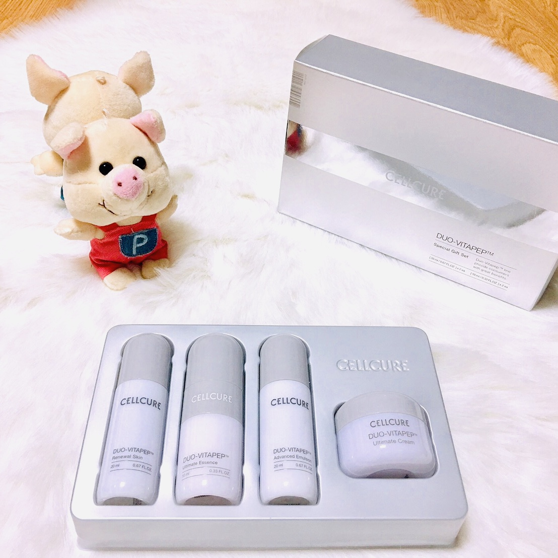 Cellcure Bộ dưỡng trắng da chống nhăn Duo-Vitapep Cellcure Bộ dưỡng trắng da chống nhăn Duo-Vitapep