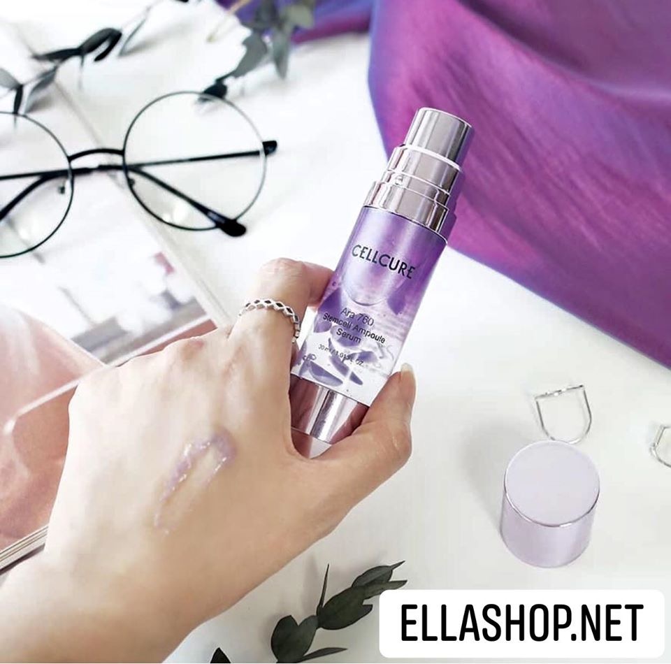 Cellcure Huyết thanh tái tạo da Ara 760 Stemcell Ampoule Serum 30ml Cellcure Huyết thanh tái tạo da Ara 760 Stemcell Ampoule Serum 30ml