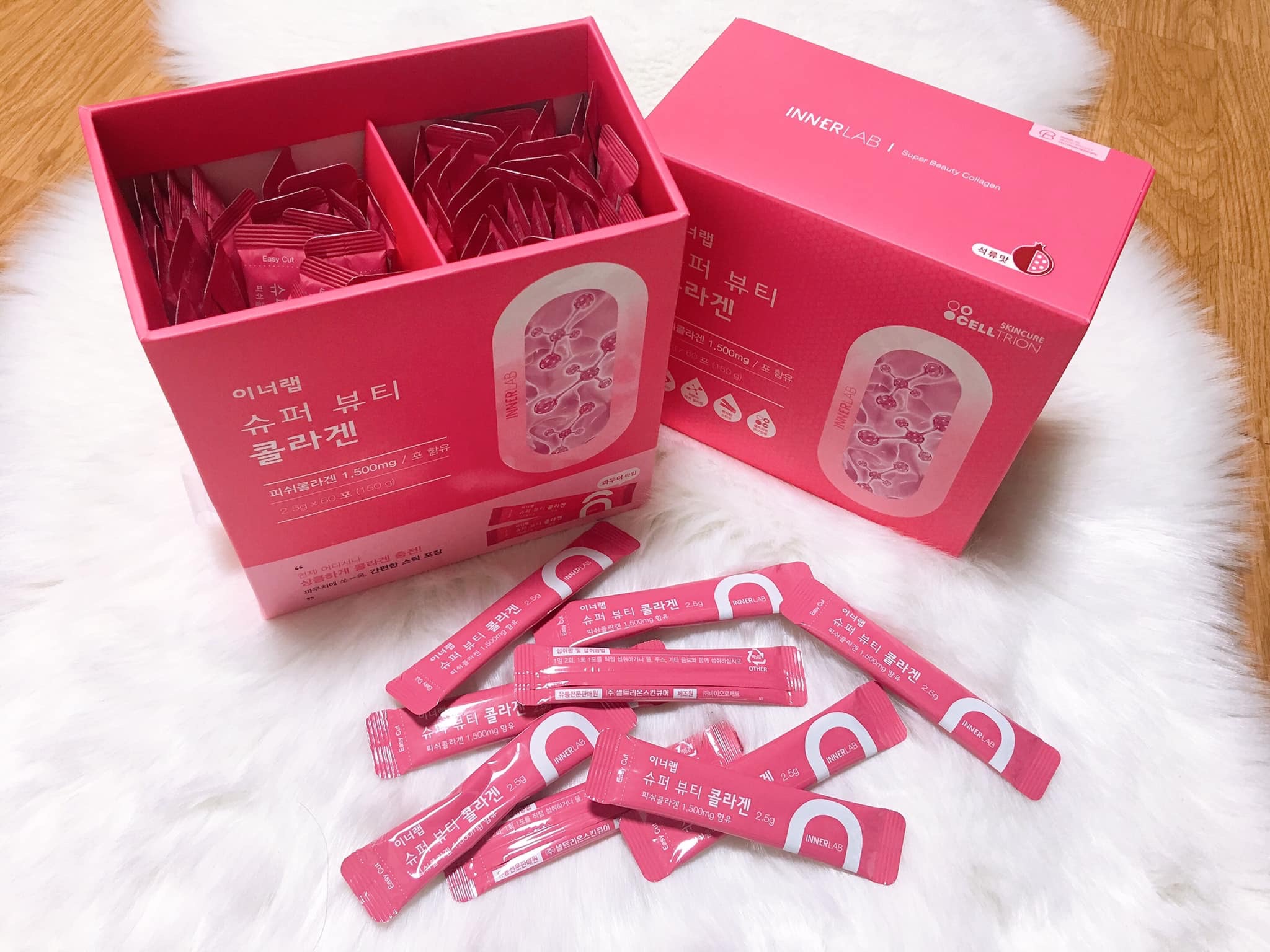 InnerLab Siêu Collagen đẹp da 2.5g x 60p InnerLab Siêu Collagen đẹp da 2.5g x 60p
