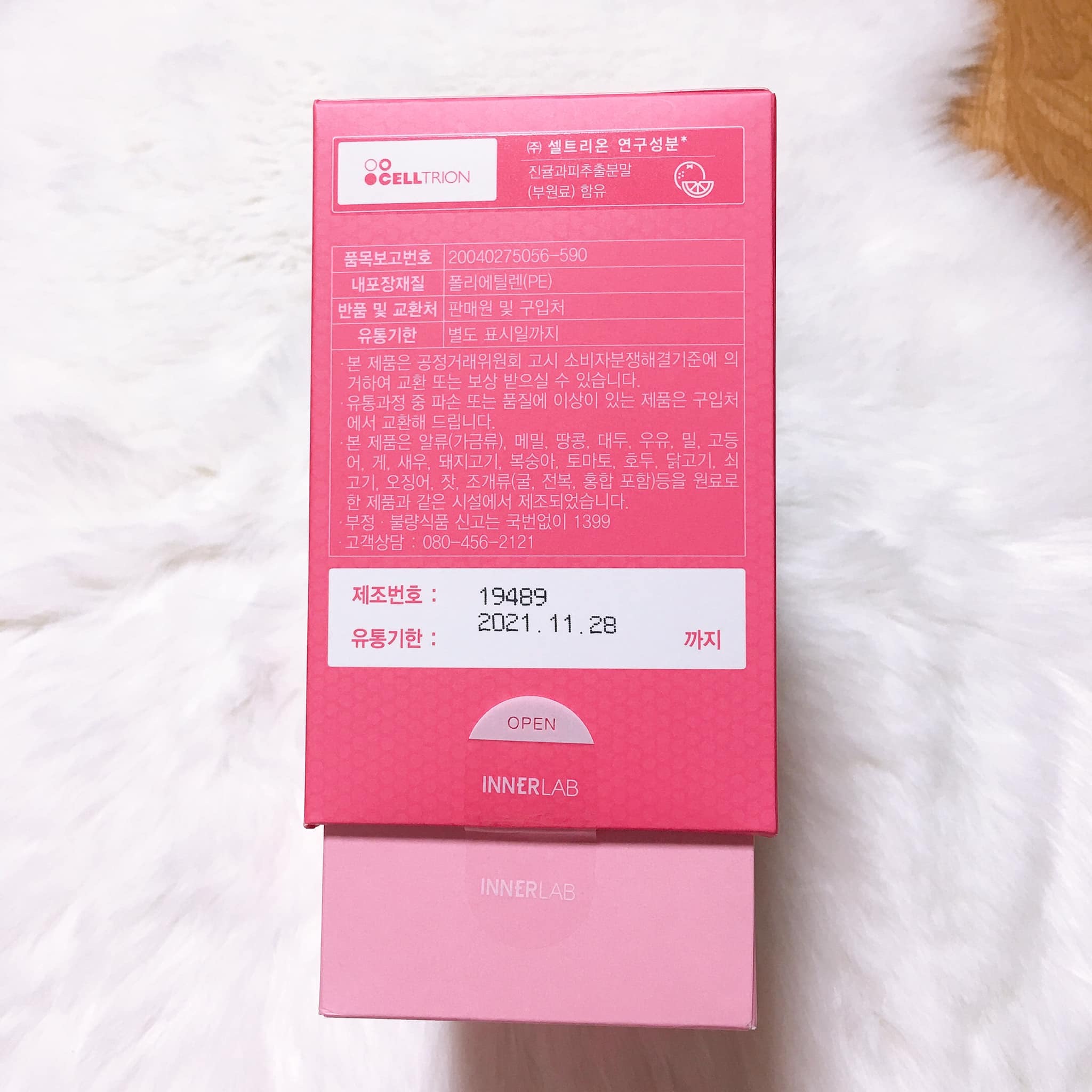 InnerLab Siêu Collagen đẹp da 2.5g x 60p InnerLab Siêu Collagen đẹp da 2.5g x 60p