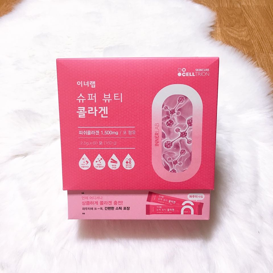 InnerLab Siêu Collagen đẹp da 2.5g x 60p InnerLab Siêu Collagen đẹp da 2.5g x 60p