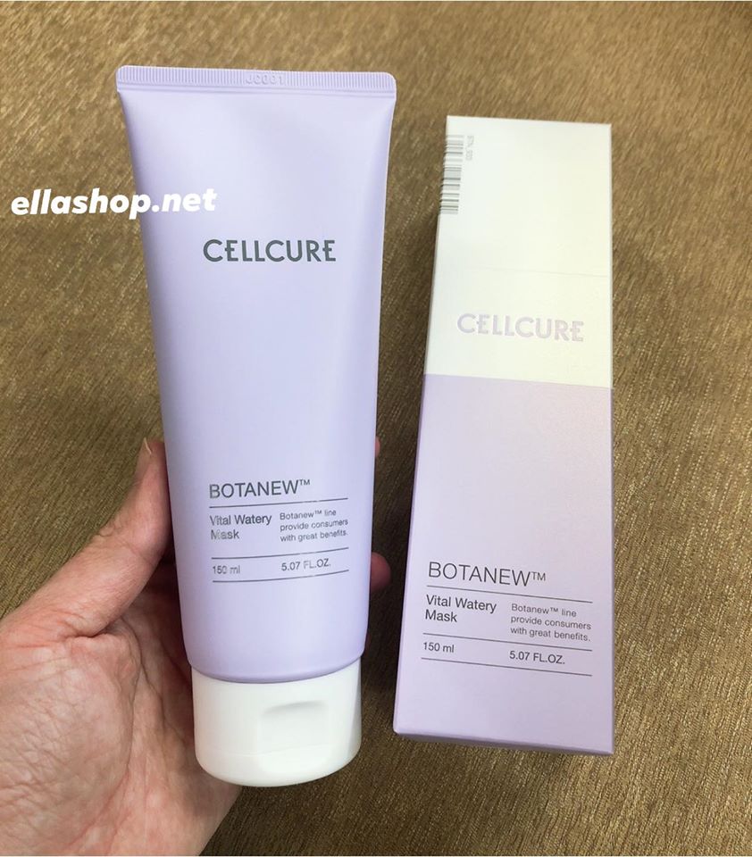Cellcure Mặt nạ ngủ phục hồi hoa sen Botanew 150ml Cellcure Mặt nạ ngủ phục hồi hoa sen Botanew 150ml