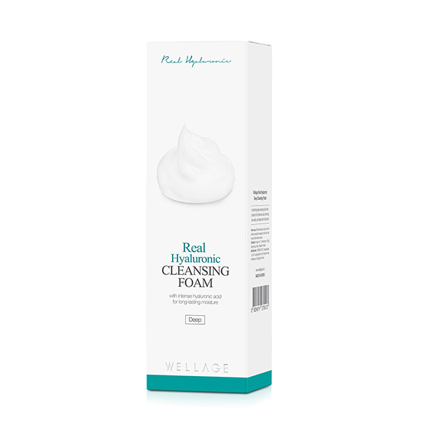 Wellage Real Hyaluronic Deep Cleansing Foam 150ml Wellage Real Hyaluronic Deep Cleansing Foam 150ml