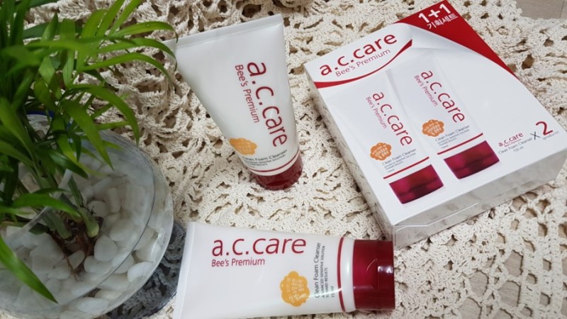 A.C.Care Sữa rửa mặt trị mụn từ nọc ong Bee's Premium 150ml x 2 A.C.Care Sữa rửa mặt trị mụn từ nọc ong Bee's Premium 150ml x 2
