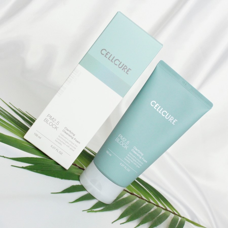 Cellcure Sữa rửa mặt cho da nhạy cảm PM 2.5 Block Clarifying 150ml Cellcure Sữa rửa mặt cho da nhạy cảm PM 2.5 Block Clarifying 150ml