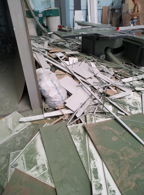 Quá trình sản xuất khung gương espimirror Quá trình sản xuất khung gương espimirror