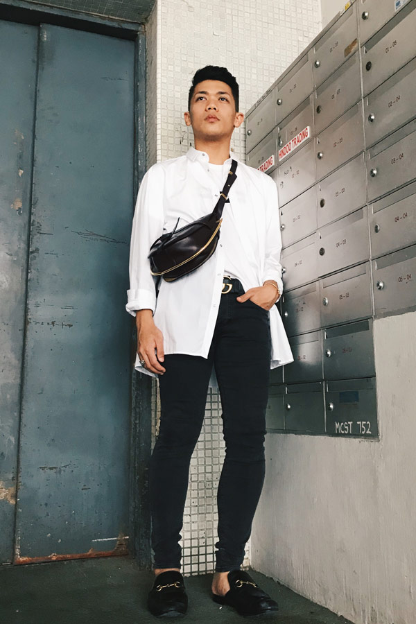 loewe gate bag street style