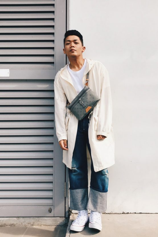 loewe gate bag street style