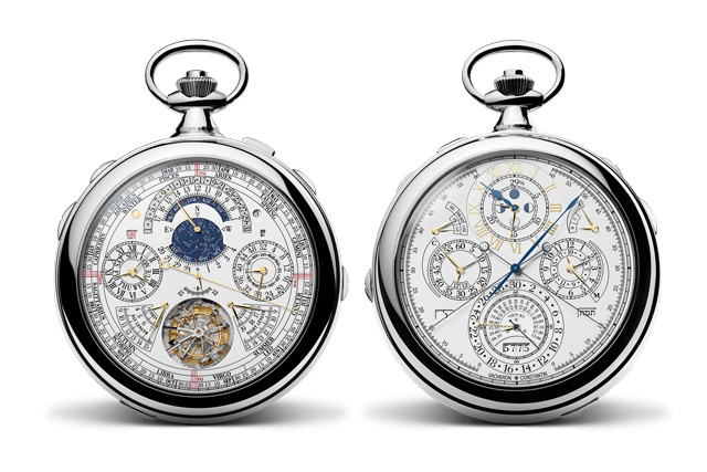 An incredible feat of watchmaking, the 57260 pocket watch by Vacheron Constantin features 57 complications and costs a cool US$8 million