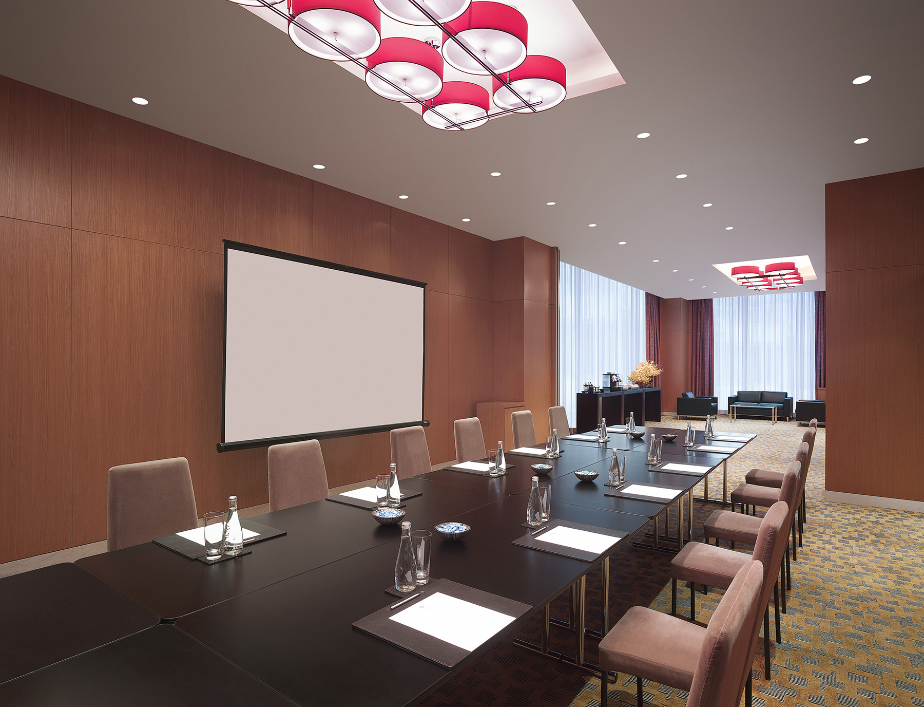 Salon I & II Boardroom Style