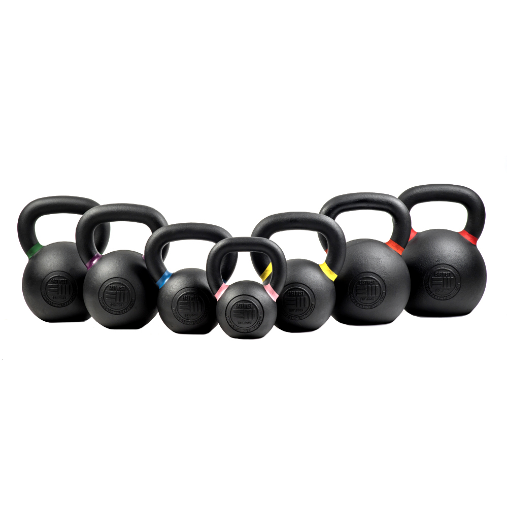 powder coated kettlebells