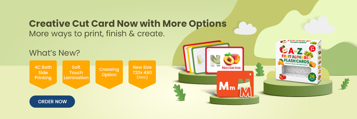 Creative Cut Card Now with More Options