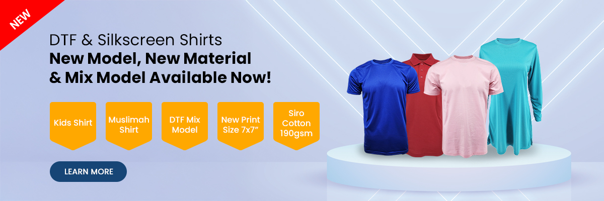 DTF Silkscreen Shirts Update