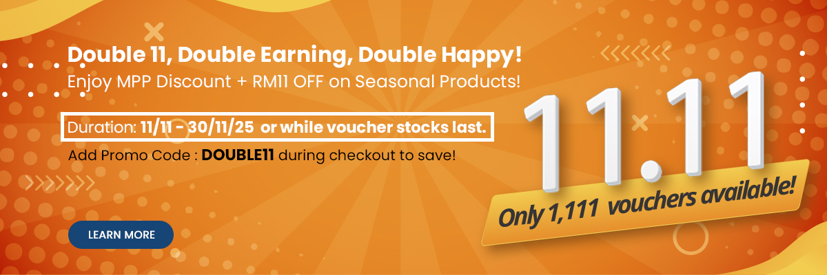 Double 11, Double Earning, Double Happy!