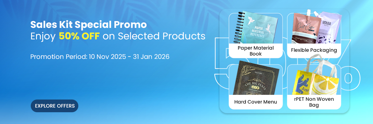 Half Price Sales Kit Promo 50% - Clear & Save