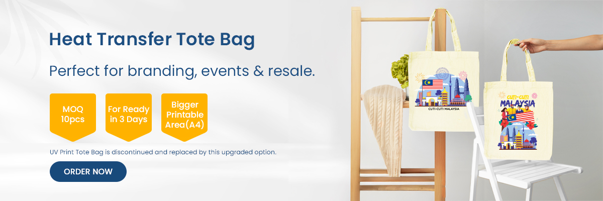 Heat Transfer Tote Bag Launching