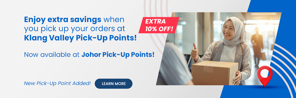 More Choices, Closer to You! New Self Pick-Up Locations in Johor - Sri Terbau