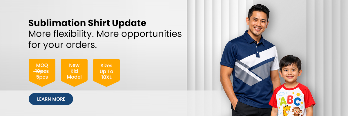 Sublimation Shirt Update
