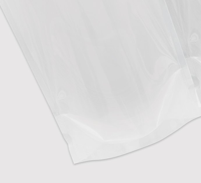 Transparent PET film for standing pouch and 3-side seal packaging printing