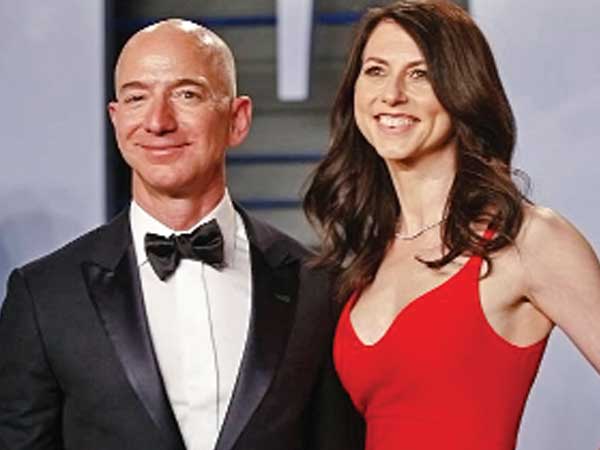 Amazon boss Bezos, wife MacKenzie to split Amazon boss Bezos, wife MacKenzie to split