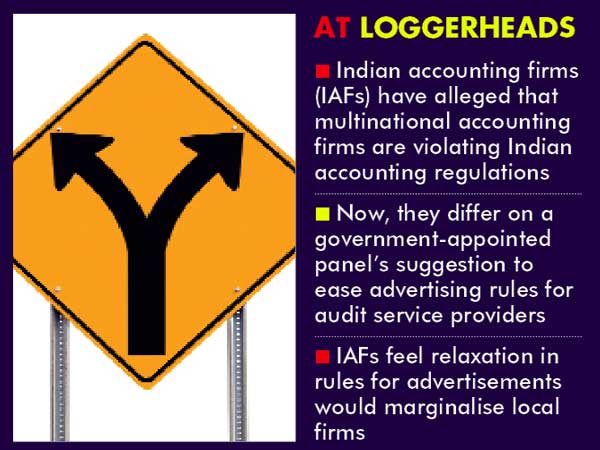 Indian audit firms oppose easing of advertising rules Indian audit firms oppose easing of advertising rules