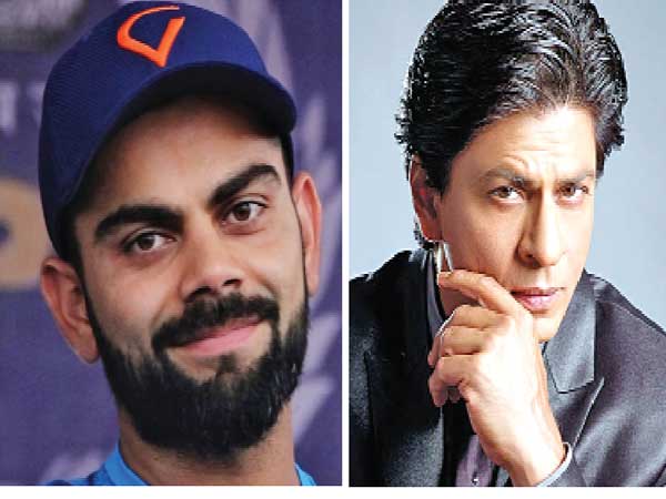 Kohli top celebrity endorser, SRK loses brand value Kohli top celebrity endorser, SRK loses brand value