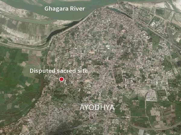Babri Masjid Location Map Understanding The Babri Masjid And Ram Temple Row