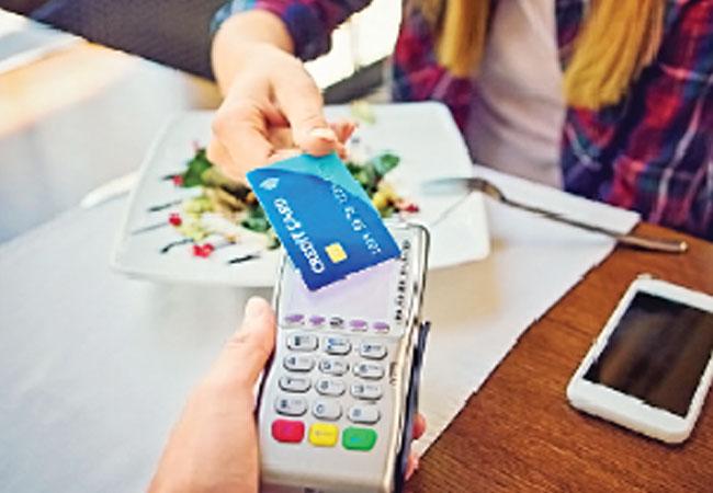 Purchases via credit cards higher than debit cards during festive days Purchases via credit cards higher than debit cards during festive days