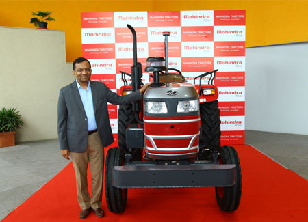 Mahindra showcases driverless tractors Mahindra showcases driverless tractors