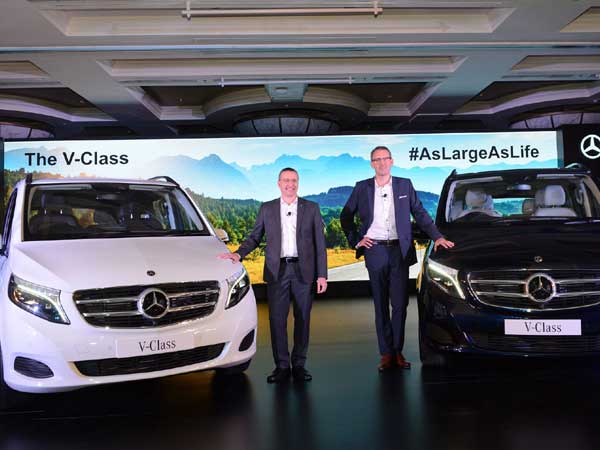 Mercedes creates luxury MPV space with new V-Class car at Rs 68.40 lakh Mercedes creates luxury MPV space with new V-Class car at Rs 68.40 lakh