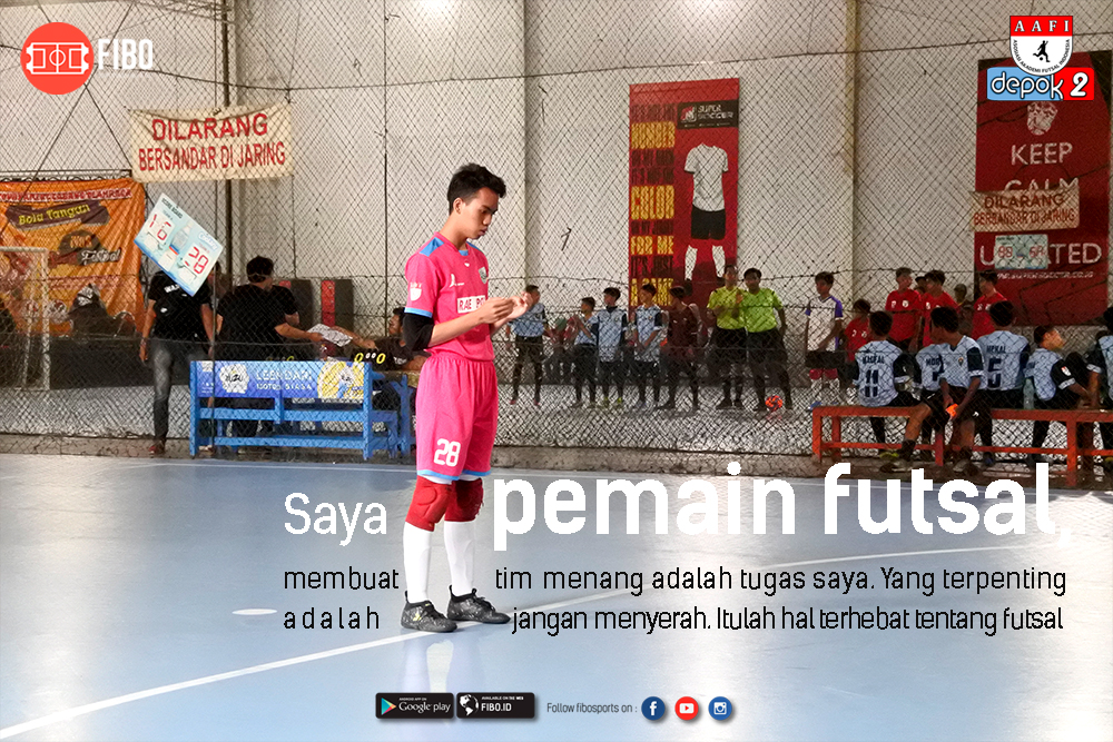 Yang terhebat tentang futsal adalah bagaimana kita tidak pernah menyerah Image