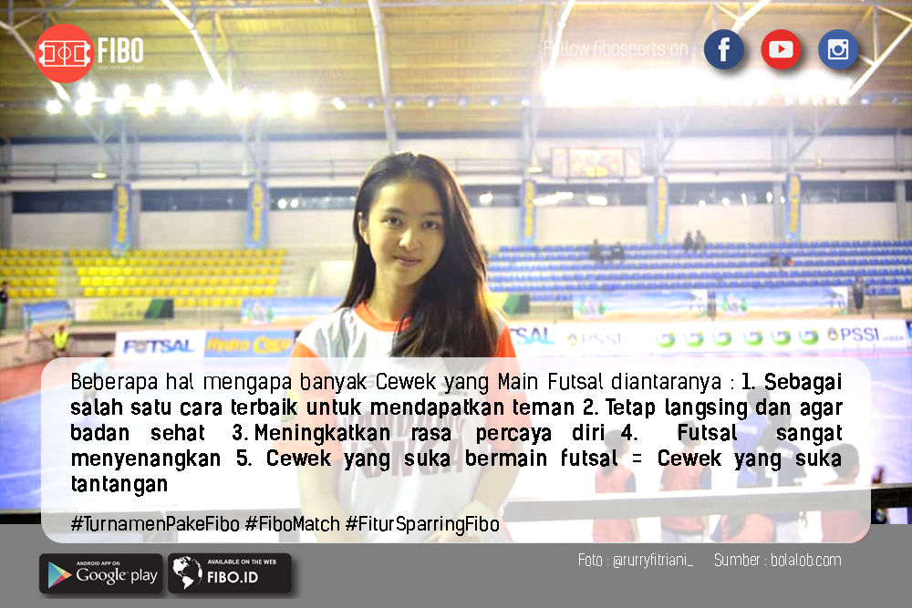 Inilah alasan mengapa banyak cewek-cewek yang suka main futsal Image