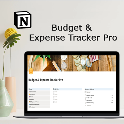 Budget and Expense Tracker Pro