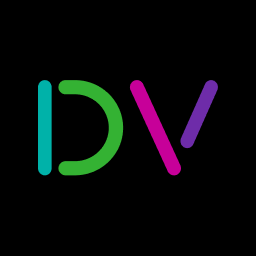 DV company logo