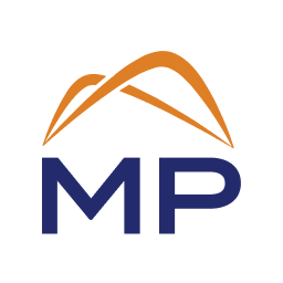 MP company logo
