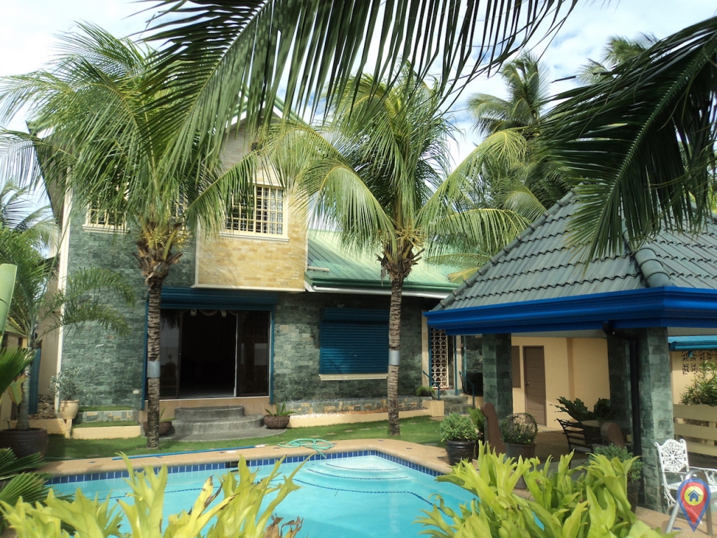 House And Lot With Pool (beachfront) For Rent In Compostela, Cebu