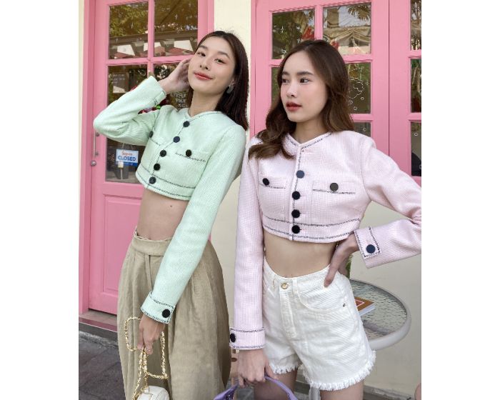 FT575 Emily in Paris Crop Top